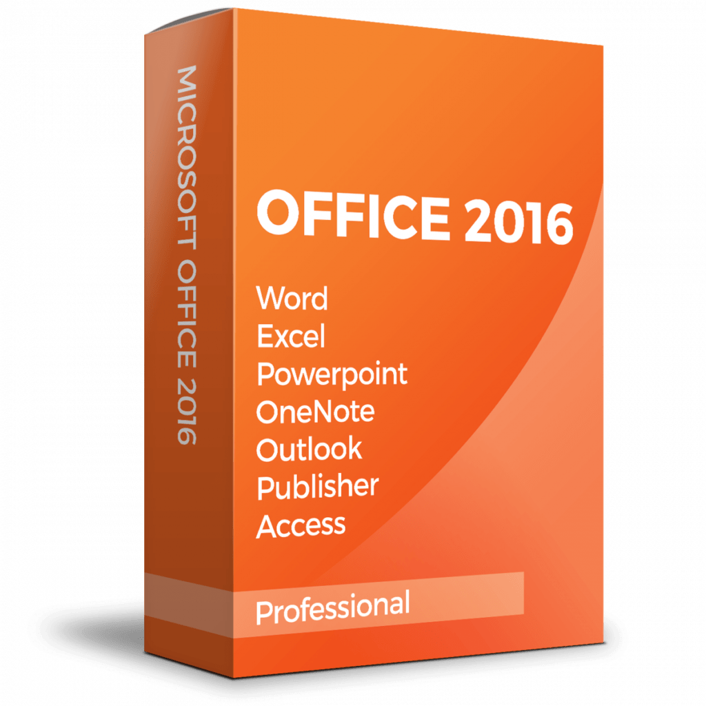 Microsoft Office 2016 Professional Plus (PC) 32/64 Bits (Retail)