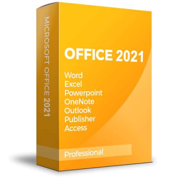 Microsoft Office 2021 Professional Plus (PC) 32/64 Bits (Retail)