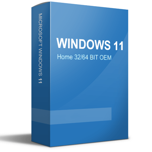 Microsoft Windows 11 Home (PC) 32/64 Bits OEM (Retail)